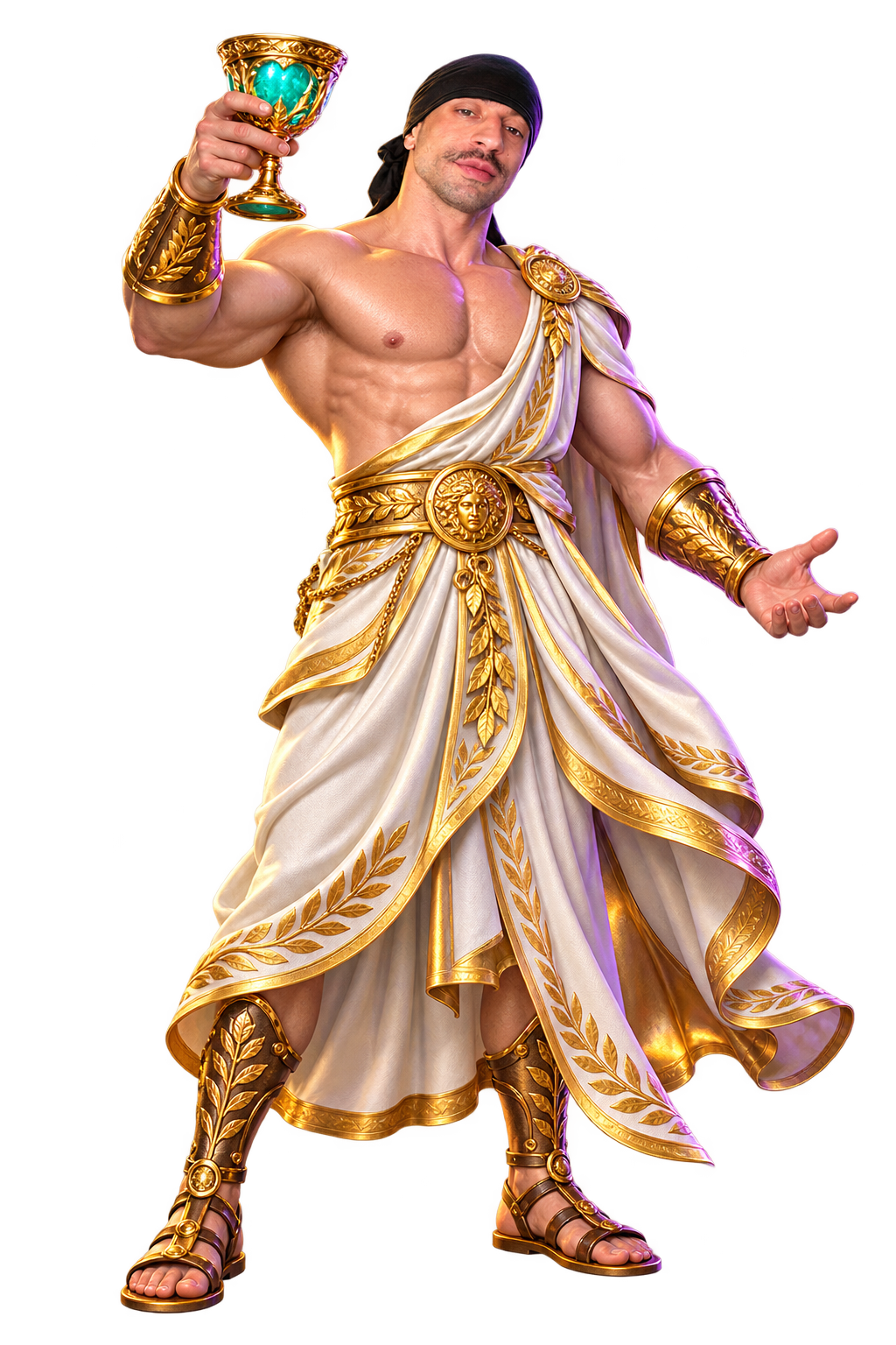 Mascote Veggano of Olympus